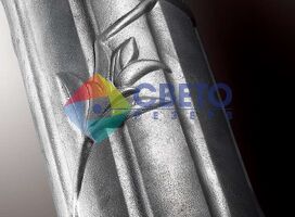 ОКК-15 - опора круглая коническая из алюминия - Опора освещения алюминевая 4-6 м 29 кг