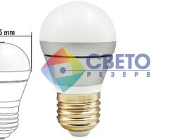 Светодиодная лампа Е27 алюминиевая от 85 рублей!