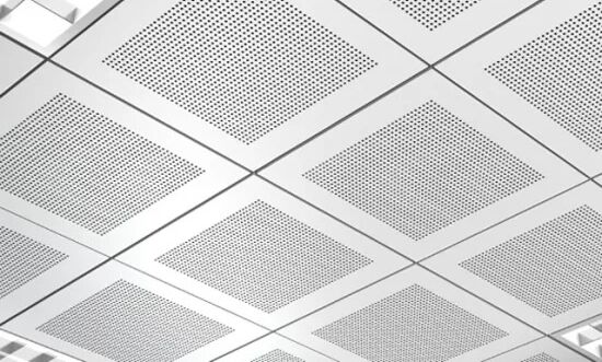 Алюминиевая потолочная панель и потолочная плитка с неправильной перфорацией