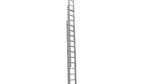 Приставная трехсекционная лестница Triomax Pro VIRASTAR 3x14 ступеней