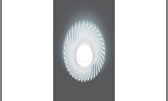 Светильник BL094 Кругл. Белый/Белый, Gu5.3, 3W, 3000K