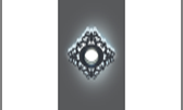 Светильник BL093 Кругл. Бронза/Белый, Gu5.3, 3W, 3000K